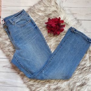 Cabi Jeans High Straight Size 14